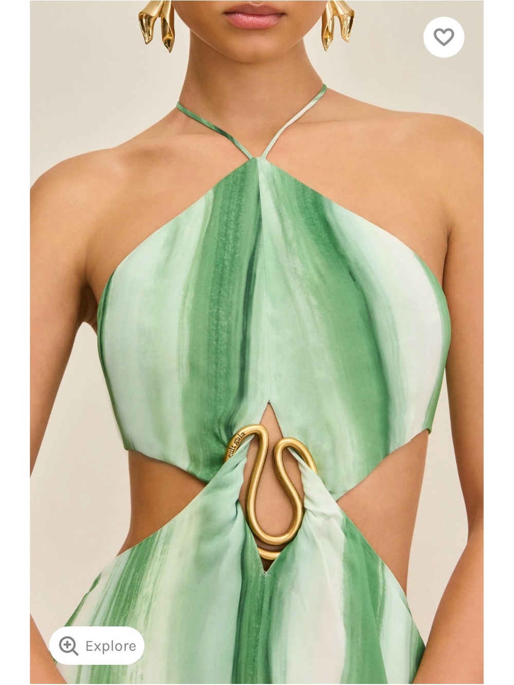 CULT GAIA Esmeralda Dress - Calla Lilly Painted Stripe - Picture 2 of 9